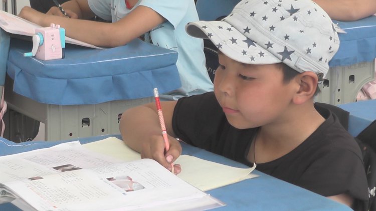 Ганц мод сургуульд нийт 300 гаруй хүүхэд суралцаж байгаагаас 64 нь монгол хүүхдүүд байдаг.