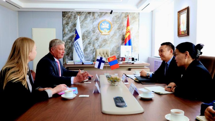 БҮГД НАЙРАМДАХ ФИНЛАНД УЛСТАЙ ОЙН ТОГТВОРТОЙ МЕНЕЖМЕНТ, БАЙГАЛЬ ОРЧНЫ ЗАСАГЛАЛЫГ САЙЖРУУЛАХ ХҮРЭЭНД ХАМТЫН АЖИЛЛАГААГ ЭРЧИМЖҮҮЛНЭ