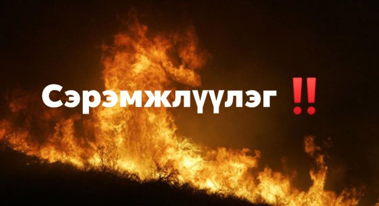 Өнөөдрийн байдлаар улсын хэмжээнд 9 түймрийг унтраахаар ажиллаж байна