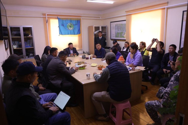 БОУАӨ-ИЙН САЙД Б.БАТБААТАР ЗАВХАН АЙМАГТ АЖИЛЛАЖ БАЙНА