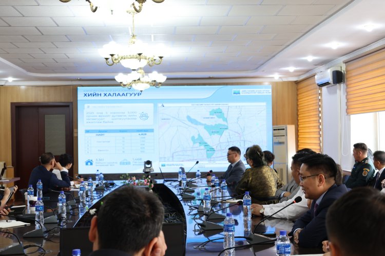 АГААР, ОРЧНЫ БОХИРДЛЫГ БУУРУУЛАХ ҮНДЭСНИЙ ХӨТӨЛБӨРИЙН ХЭРЭГЖИЛТИЙГ ХЭЛЭЛЦЛЭЭ